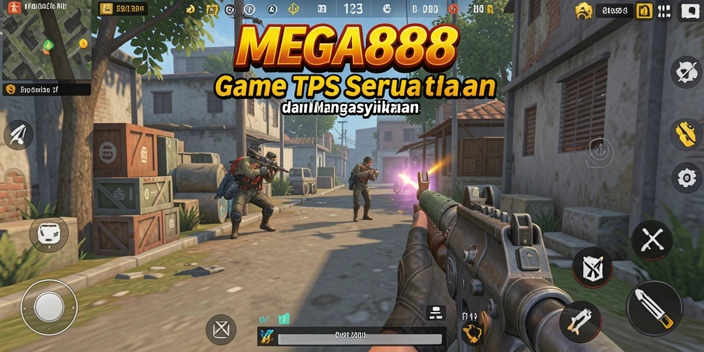 Tampilan gameplay MEGA888 yang mendebarkan dan penuh aksi.